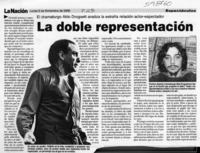 La doble representación  [artículo]