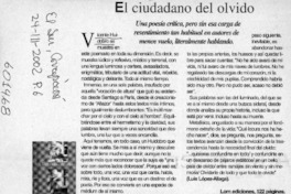 El ciudadano del olvido El ciudadano del olvido