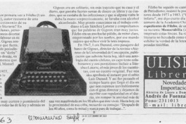 Memorabilia  [artículo] Luis Merino Reyes