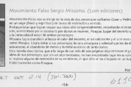 Movimiento falso  [artículo] Darío Córdova