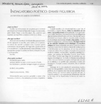 Indagatorio poético, Damsi Figueroa