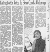 La inspiración lárica de Elena Concha Undurraga  [artículo]