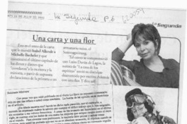 Una Carta y una flor  [artículo]