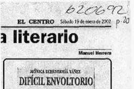 "Difícil envoltorio" "Difícil envoltorio"