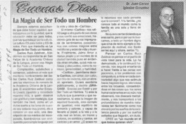 La magia de ser todo un hombre