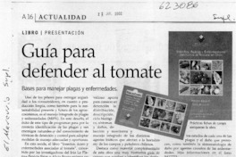 Guía para defender al tomate
