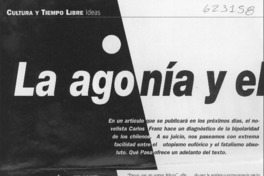La agonía y el éxtasis La agonía y el éxtasis