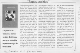 "Papas cocidas" "Papas cocidas"