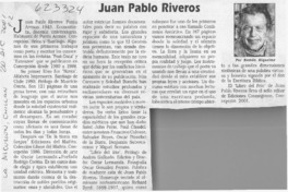 Juan Pablo Riveros Juan Pablo Riveros