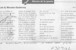 Luis A. Morales Gutiérrez  [artículo] A. T.