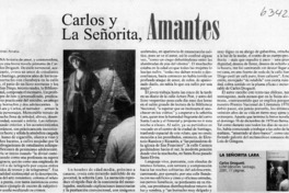 Carlos y La señorita, amantes