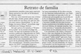 Retrato de familia  [artículo] Javier Aspurúa