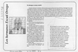 Los hermanos Escuti Orrego Los hermanos Escuti Orrego
