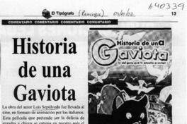 Historia de una gaviota  [artículo]