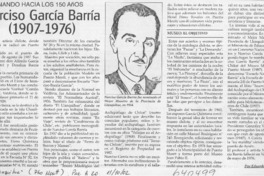 Narciso García Barría (1907-1976)  [artículo] Eduardo Tampe S. J.
