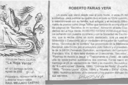 Roberto Farías Vera  [artículo]