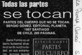 Todas las partes se tocan  [artículo]