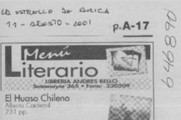 El huaso chileno  [artículo]