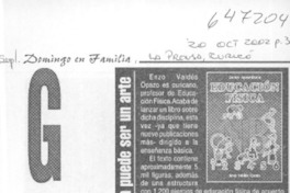 El deporte también puede ser un arte  [artículo]