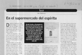 En el supermercado del espíritu En el supermercado del espíritu