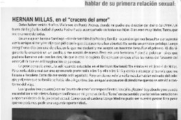 Hernán Millas, en el "crucero del amor"  [artículo]