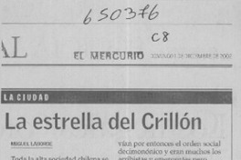 La estrella del Crillón  [artículo] Miguel Laborde