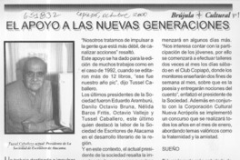 El apoyo a las nuevas generaciones  [artículo]