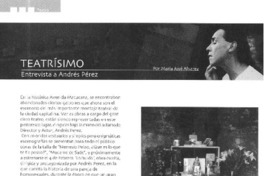 Teatrísimo  [artículo] María José Alvarez
