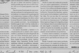 Playas de fuego  [artículo] María Luz Moraga Espinosa