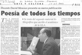 Poesía de todos los tiempos  [artículo] Loreto Bustos