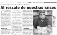 Al rescate de nuestras raíces  [artículo]
