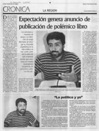 Expectación genera anuncio de publicación de polémico libro