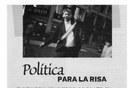 Política para la risa. Política para la risa.