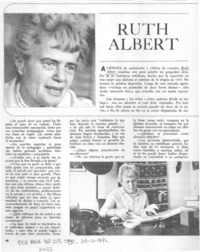Ruth Albert