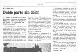 Doble parto sin dolor.  [artículo]