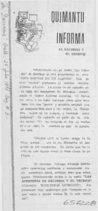 El Salustio y el Trubico.