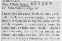 Alborada.  [artículo]