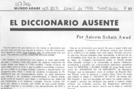 El Diccionario ausente El Diccionario ausente