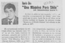 "Una máquina para Chile" "Una máquina para Chile"