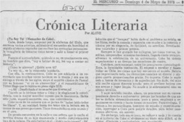 Crónica literaria