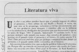 Literatura viva