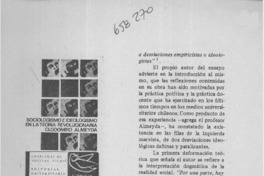 Sociologismo e ideologismo en la teoría revolucionaria  [artículo] Víctor M. Avila.