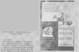 Displacer y trascendencia en el arte. Displacer y trascendencia en el arte.