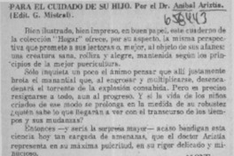 Para el cuidado de su hijo  [artículo] Alone.