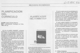 Planificación del curriculo