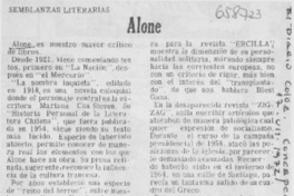 Alone Alone
