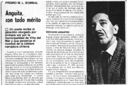 Anguita, con todo mérito  [artículo] Jaime Quezada.