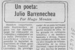 Un poeta: Julio Barrenechea Un poeta: Julio Barrenechea