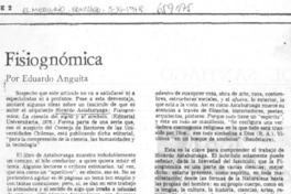 Fisiognómica Fisiognómica