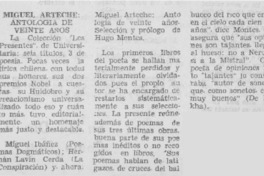 Antología de 20 años. Antología de 20 años.